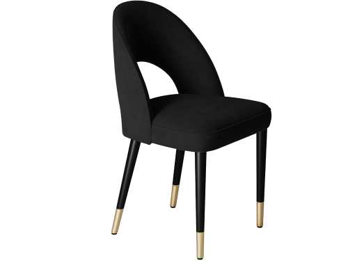 Sara Velvet Dining Chair-Black/Beige/Green/Grey