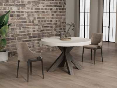 Fedoral Concrete Round dining table-120CM