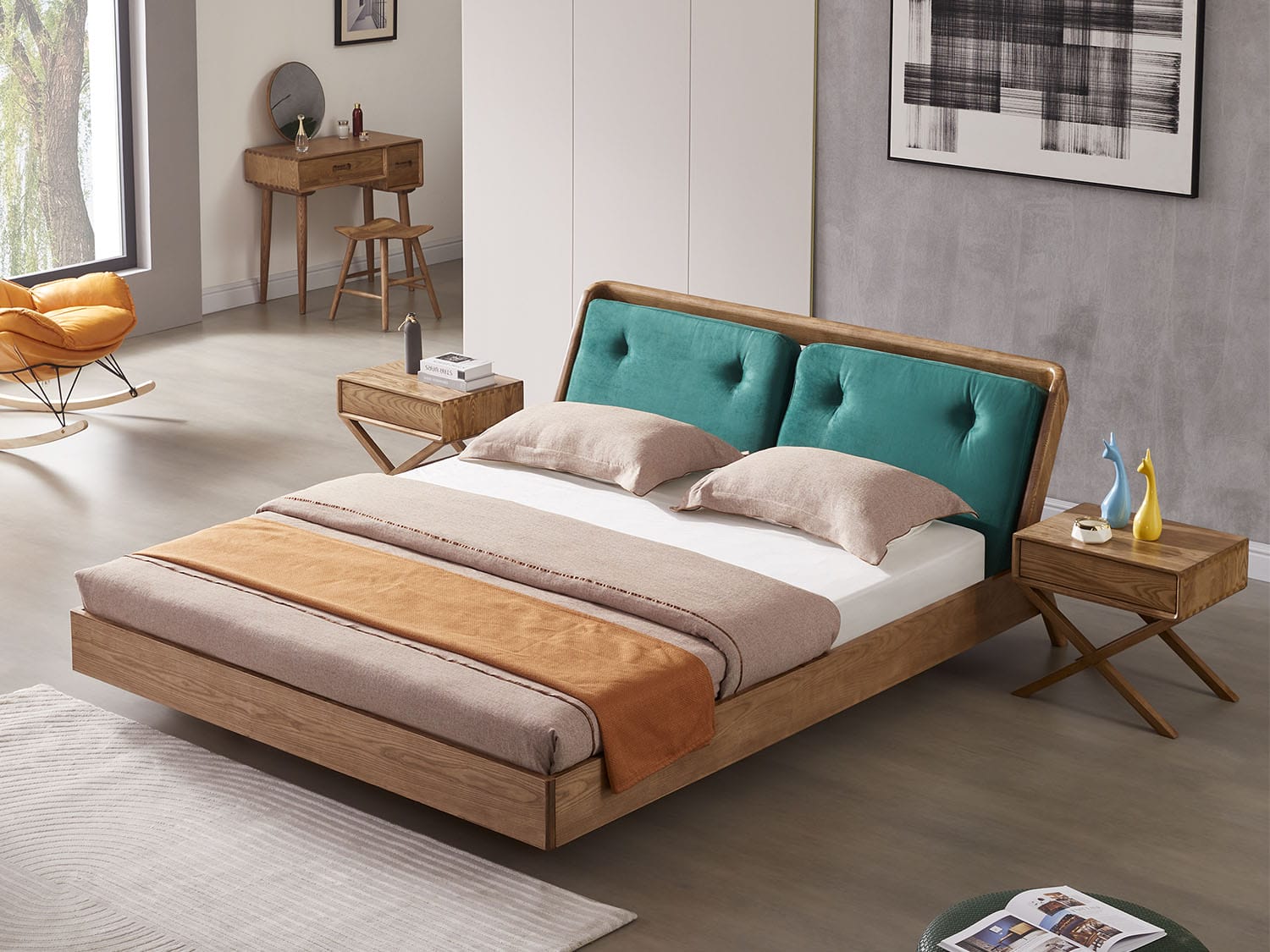 GRANVILLE Bedside Table Agape Furniture