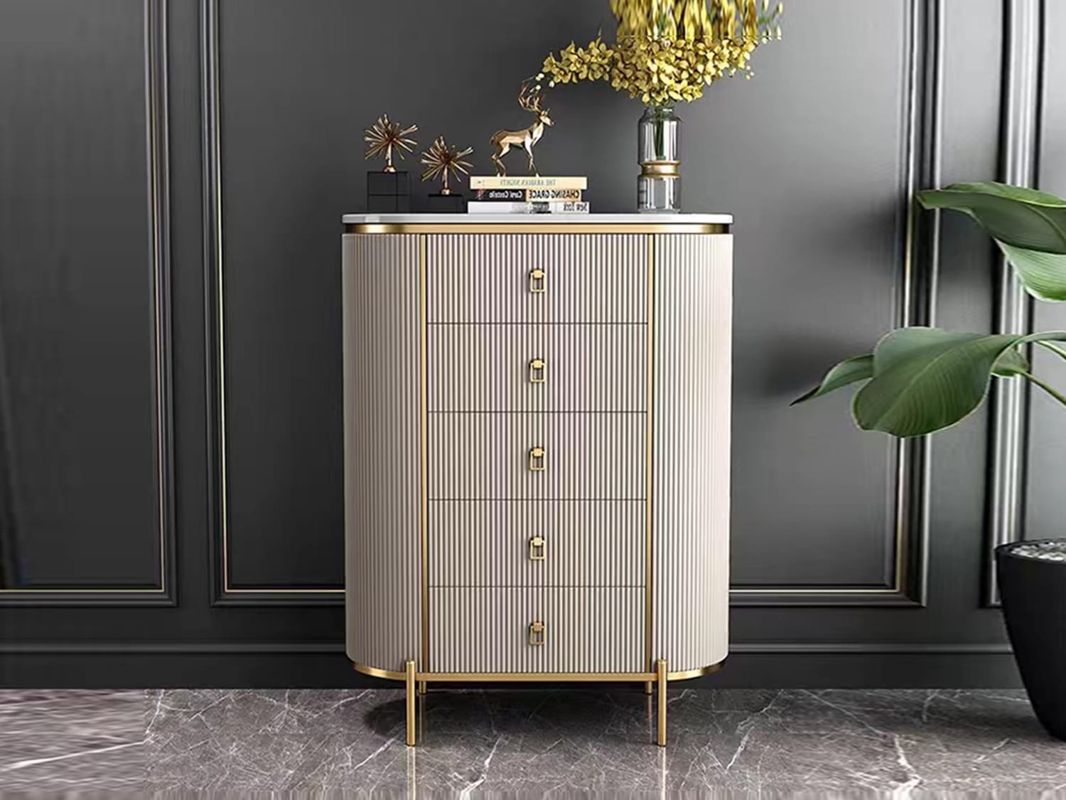 Dubbo 5 Drawer Chest Agape Furniture