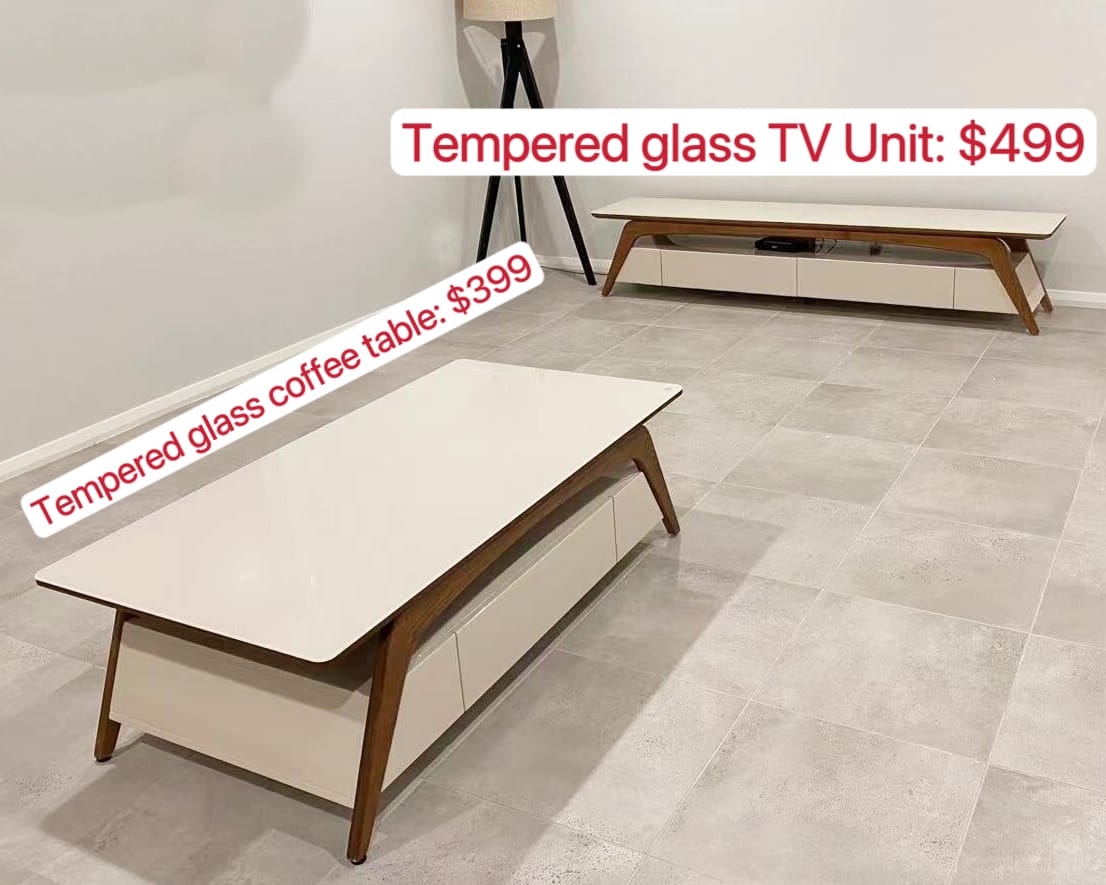DisplayTV unit/Coffee Table/Set Agape Furniture