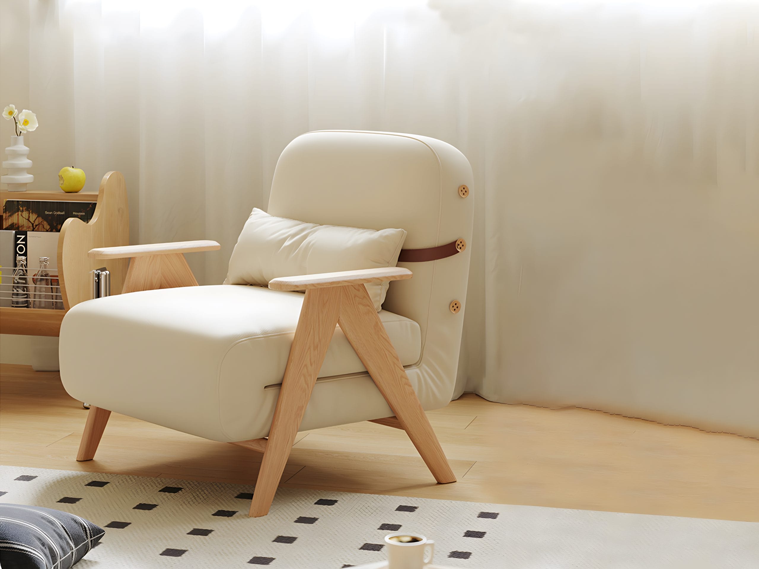 Cobar Folding Design Extension Single Sofa Bed adjustable back