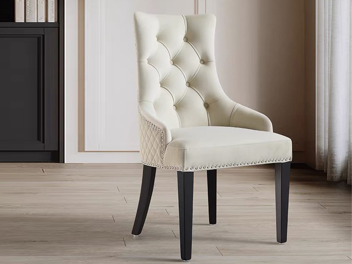 Tura Solid Wood Modern Dining Chair | Agape Furniture