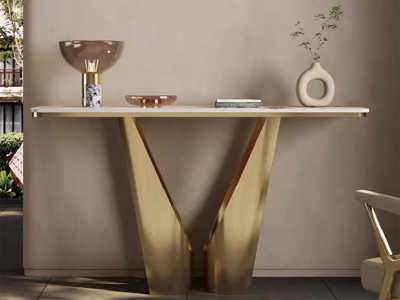 Flinton Sintered Stone Top Console Table-100CM/120CM/150CM