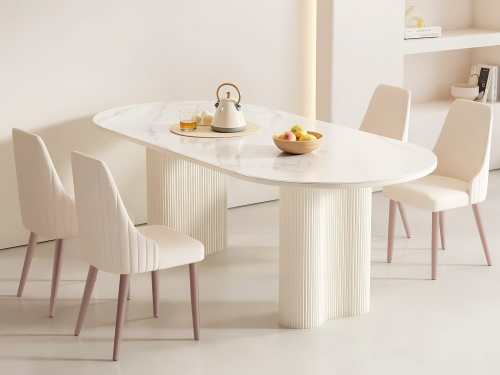 Bencubbin Harabai Sintered Stone Dining Table-180CM