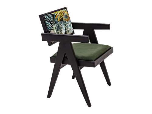 Flagler Double-Sided Embroidery Dining Chair