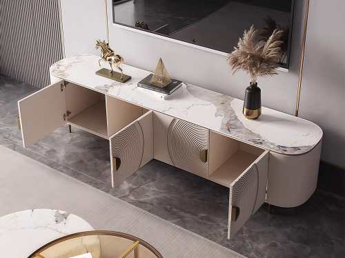 Melnar Modern Sintered Stone TV Unit-180CM/200CM/220CM