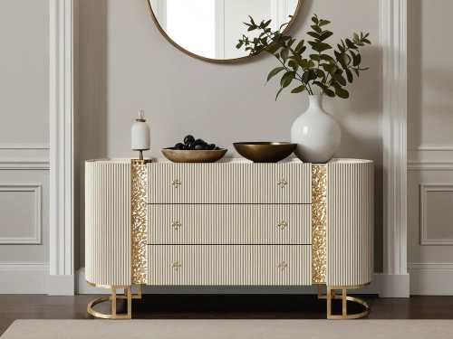 Cranted Modern Sintered Stone Storage Cabinet/Buffet-120CM/150CM/180CM