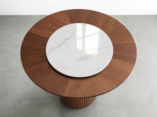 Becolla Wooden Dining Table-show