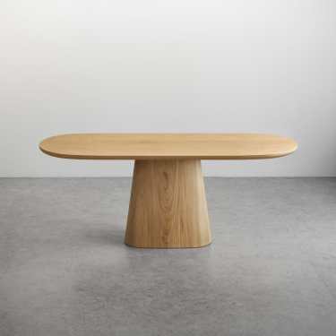 Merriwa Wooden Dining Table-Natural-160/180/200/220CM