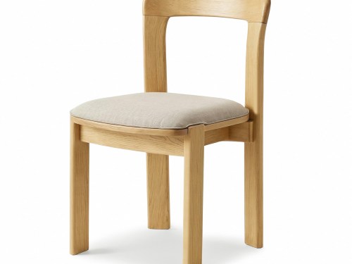 Lohman-Dining Chair-Linen seat cushion-01